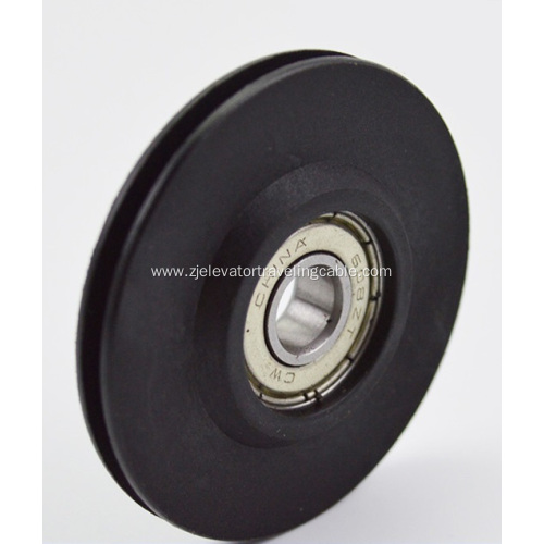 48mm KONE DIVERTING ROLLER FOR CLOSING WEIGHT ROPE 48*5*608ZT